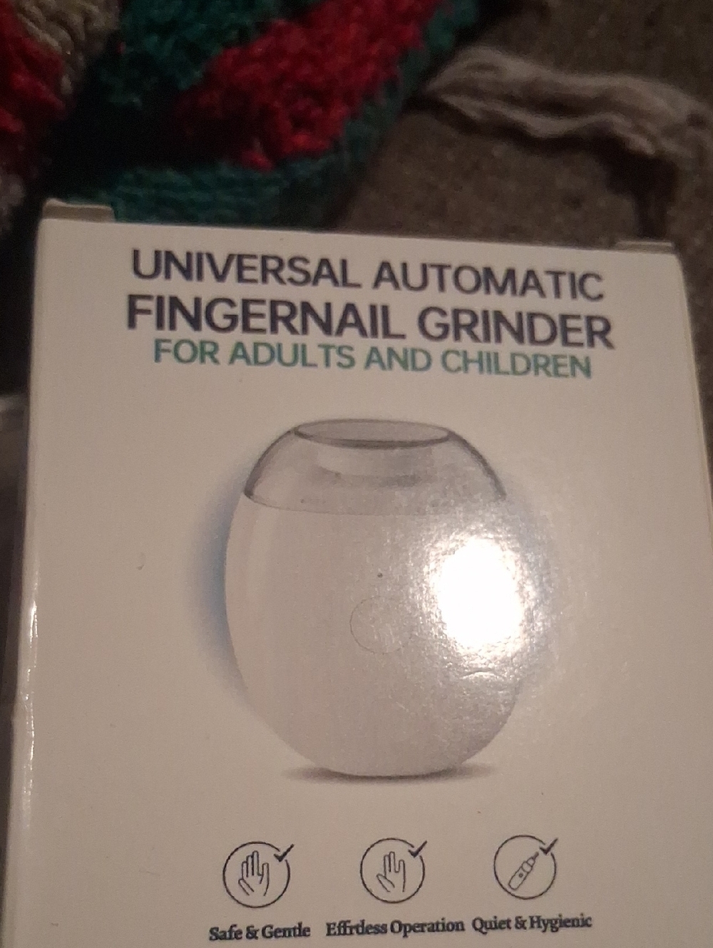 Universal Automatic Fingernail Grinder - Safe Electric Nail Trimmer NWT